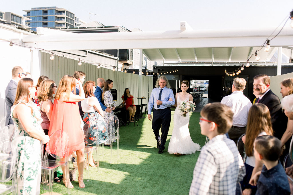 wedding at The Refinery