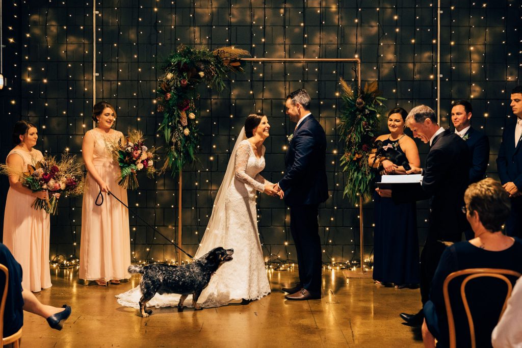 warehouse wedding in Brisbane