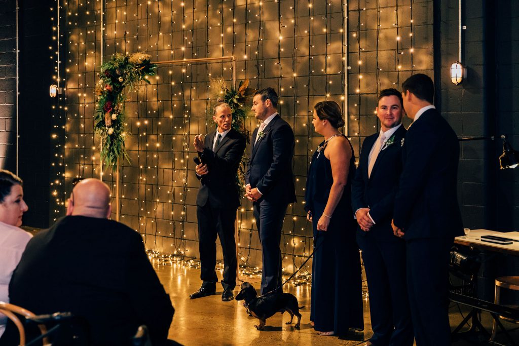 Light space wedding Brisbane