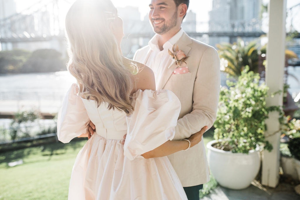 Howard Smiths Wharves photos wedding ceremony