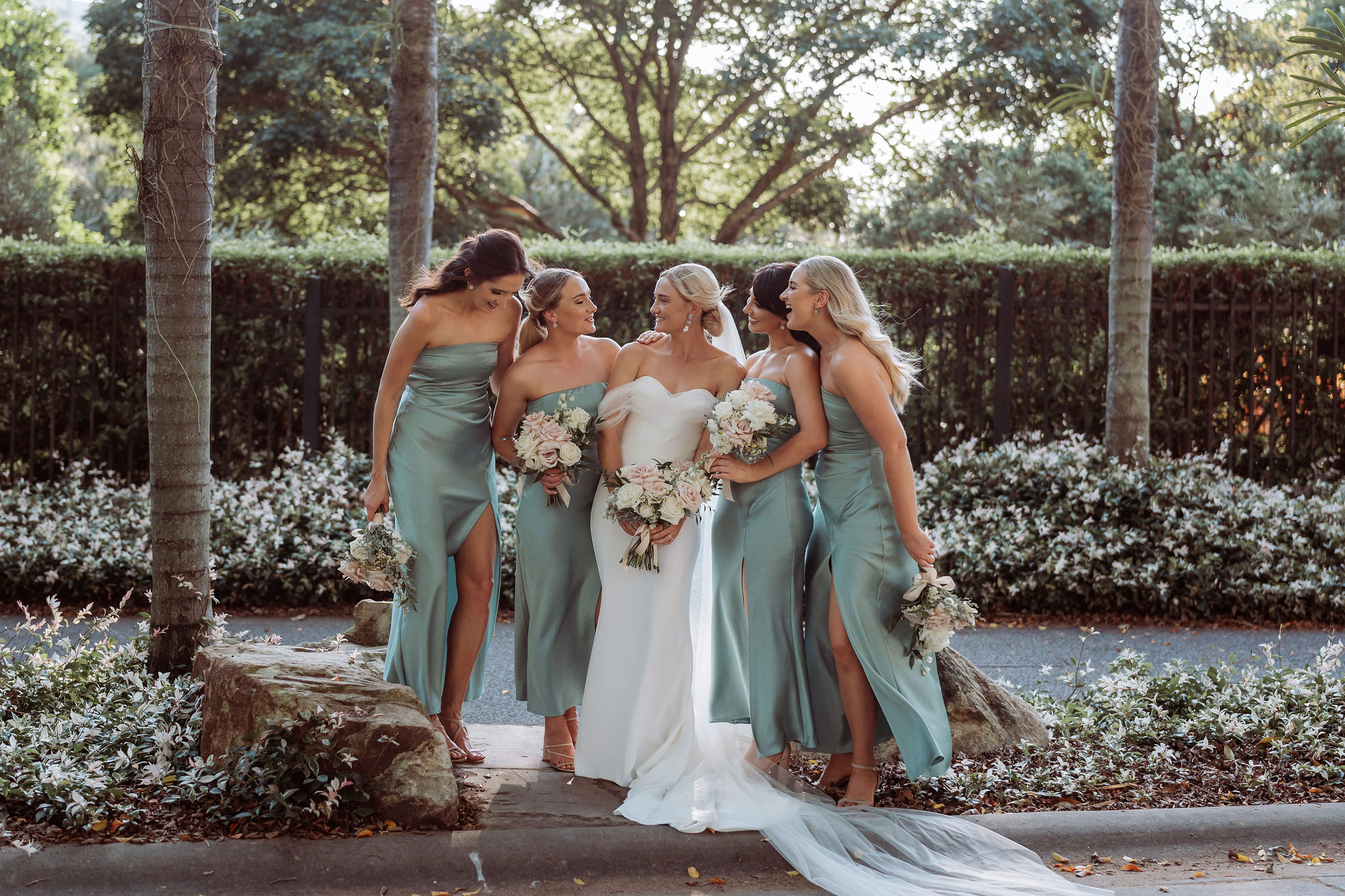 An elegant and lighthearted wedding ceremony Jamie + Cara Brisbane