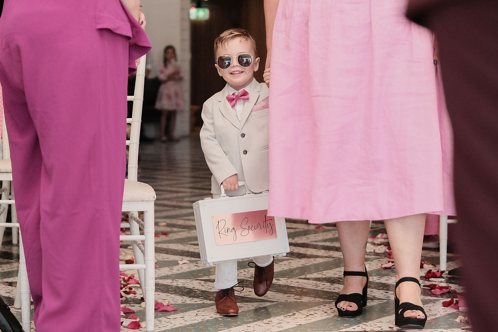 wedding ring bearer