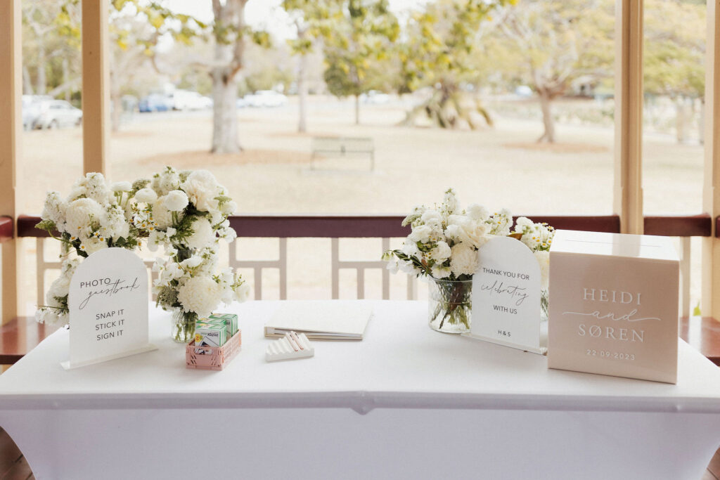 outdoor wedding ideas Brisbane