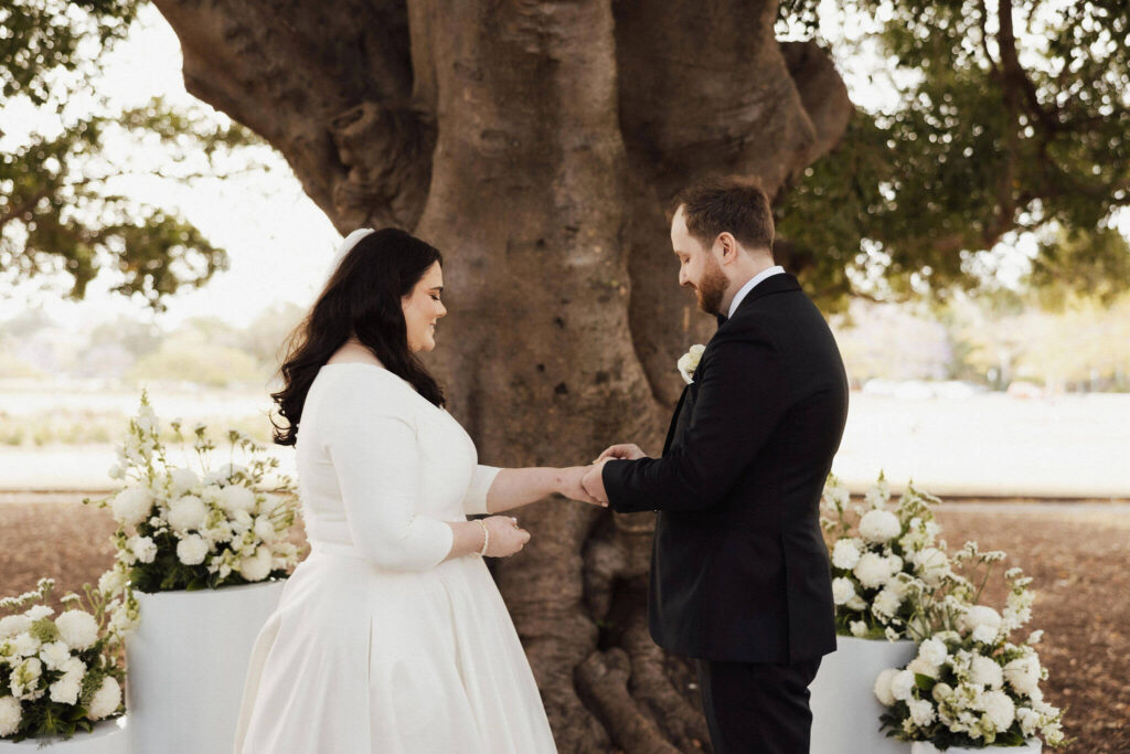 outdoor wedding Brisbane