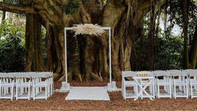 Brisbane City Brisbane Botanic Gardens wedding