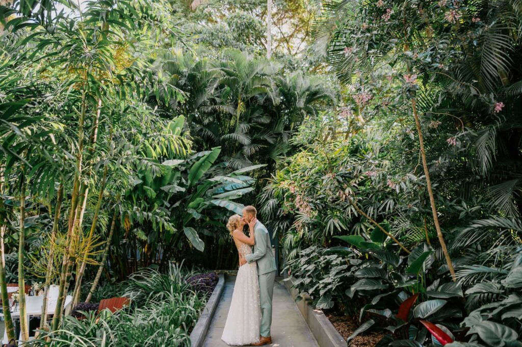 wedding photography Mt Coot-tha